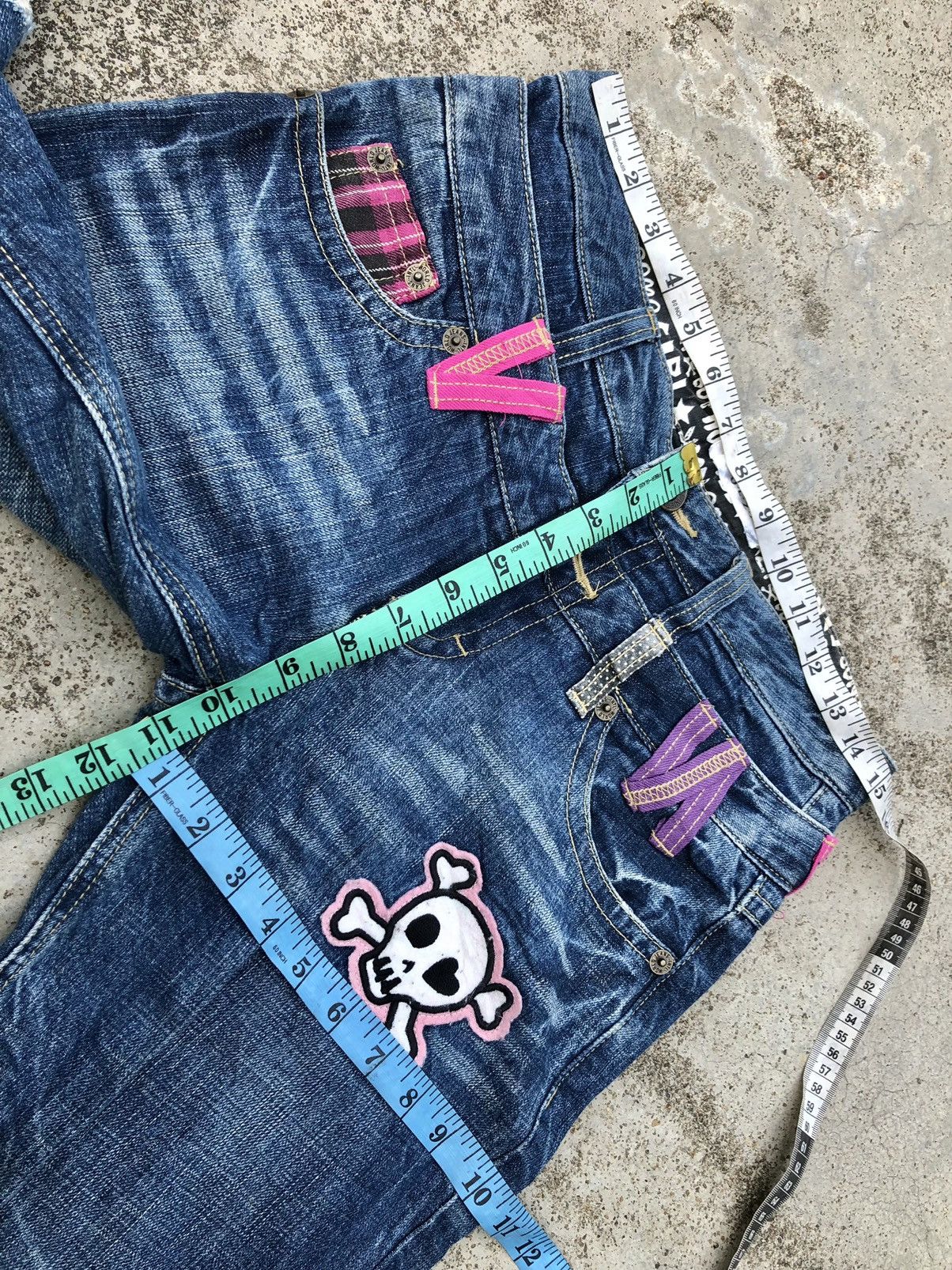 Japanese Brand COLZA DOUBLE WAIST DENIM Size US 30 / EU 46 - 8 Thumbnail