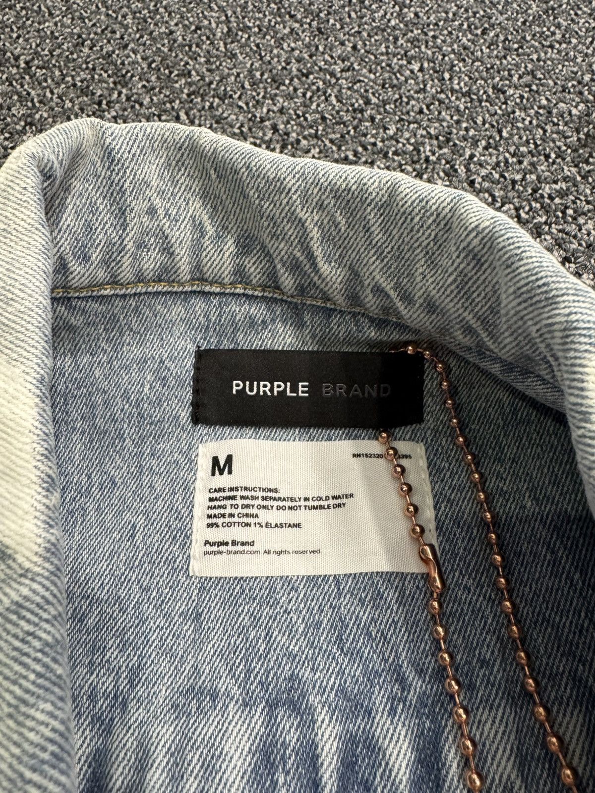 Purple Brand Purple Brand Denim Snake Jacket Size US M / EU 48-50 / 2 - 3 Thumbnail