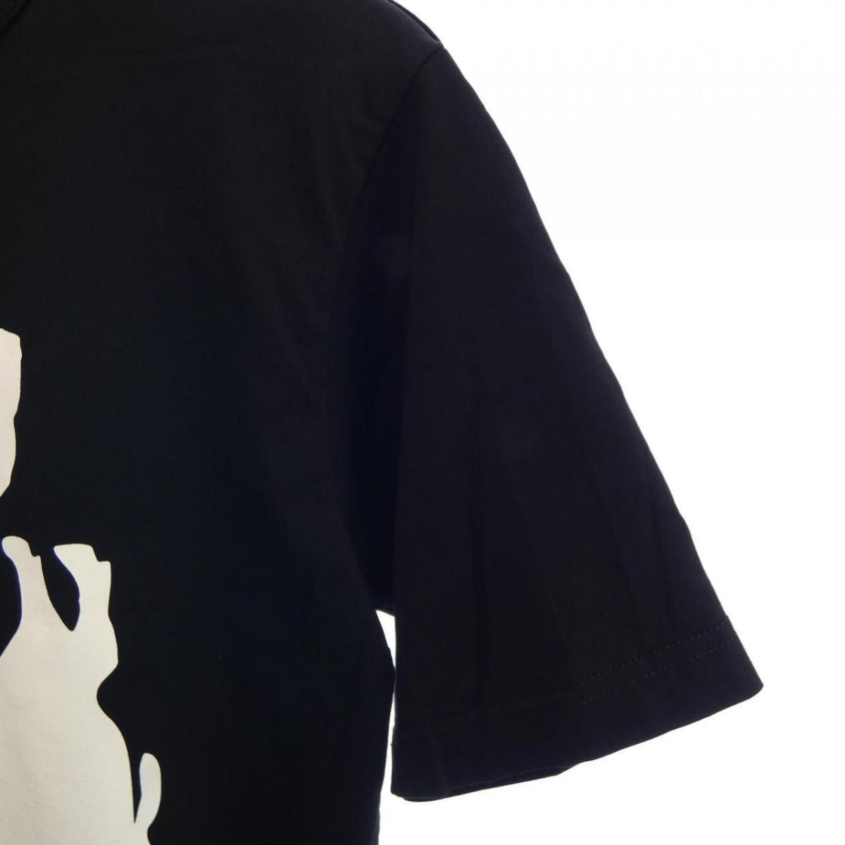 Junya Watanabe Short Sleeve Printed Crew Neck Tshirt Black Size US S / EU 44-46 / 1 - 6 Thumbnail