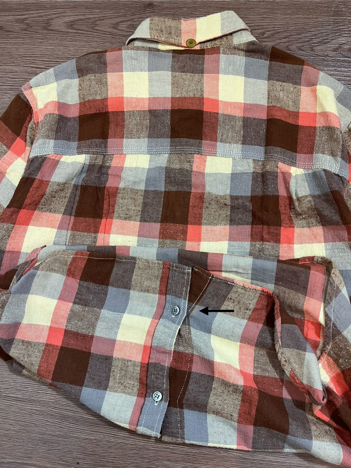 mercibeaucoup Issey Miyake by Mercibeaucoup Double Sleeve Flannel Shirt Size US L / EU 52-54 / 3 - 21 Thumbnail