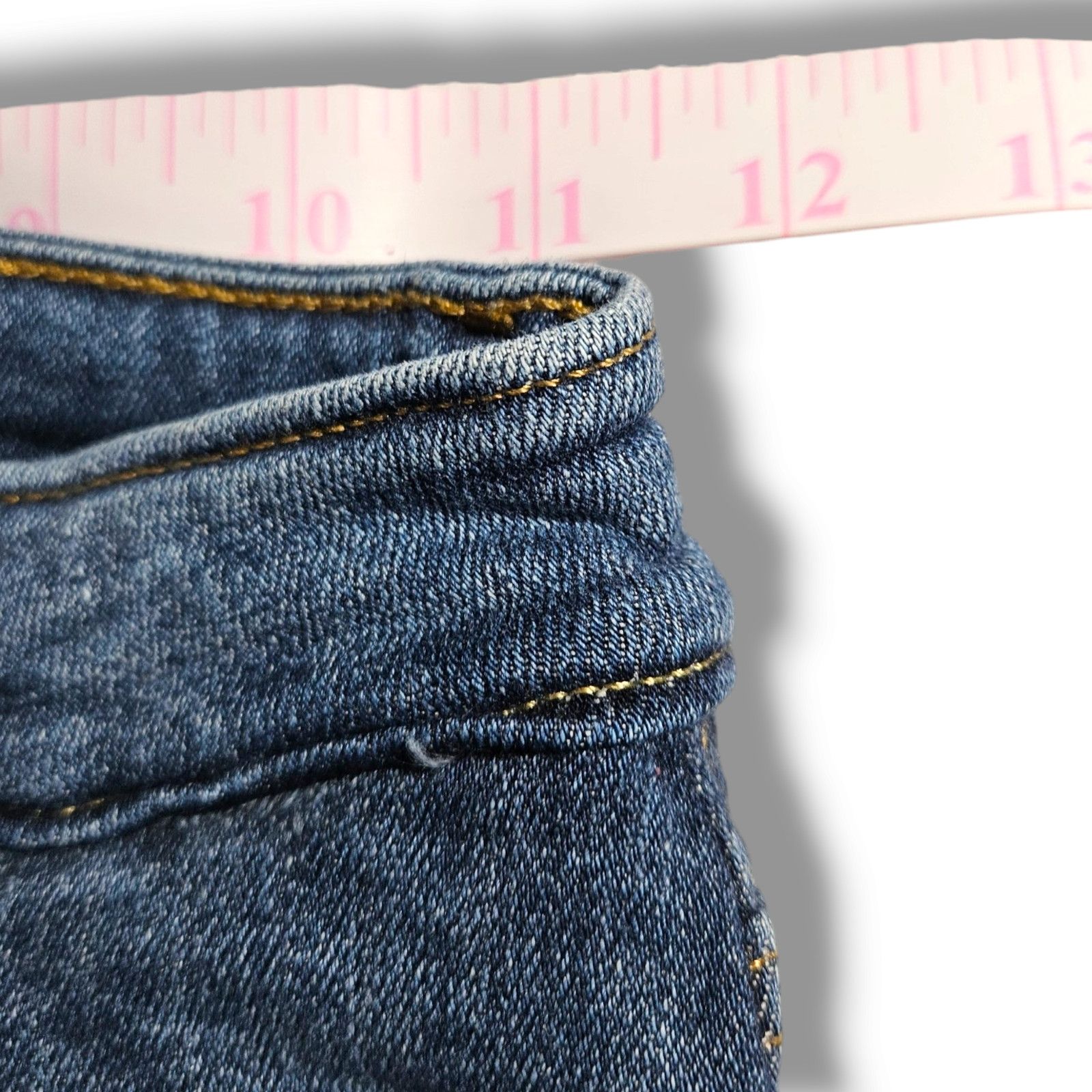 Levi's Levi's 721 Distressed Mid-Rise Skinny Jeans 25x23 Custom Size 25" / US 0 / IT 36 - 8 Thumbnail