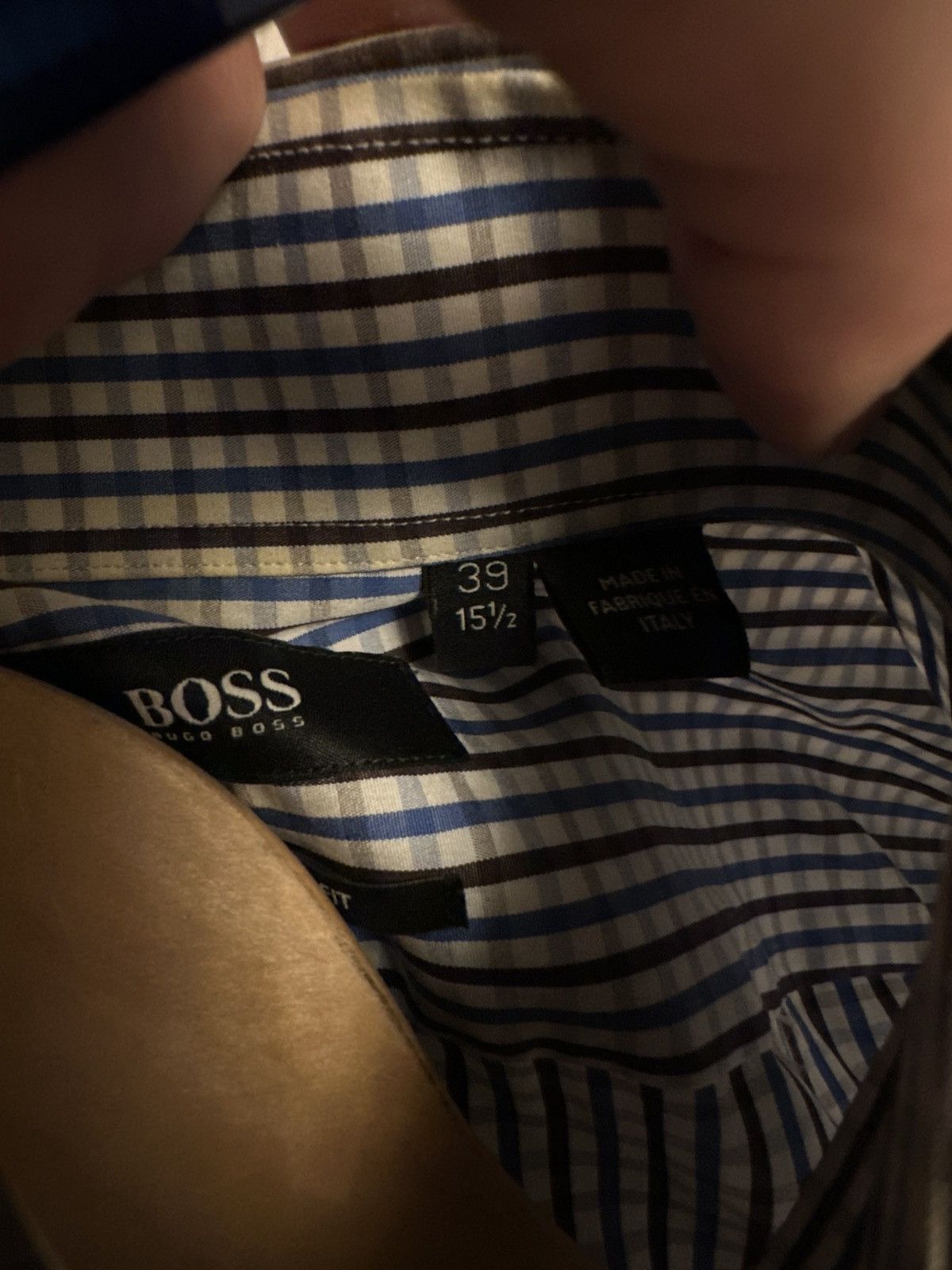 Hugo Boss Hugo Boss 39 15 1/2 Size US M / EU 48-50 / 2 - 4 Thumbnail