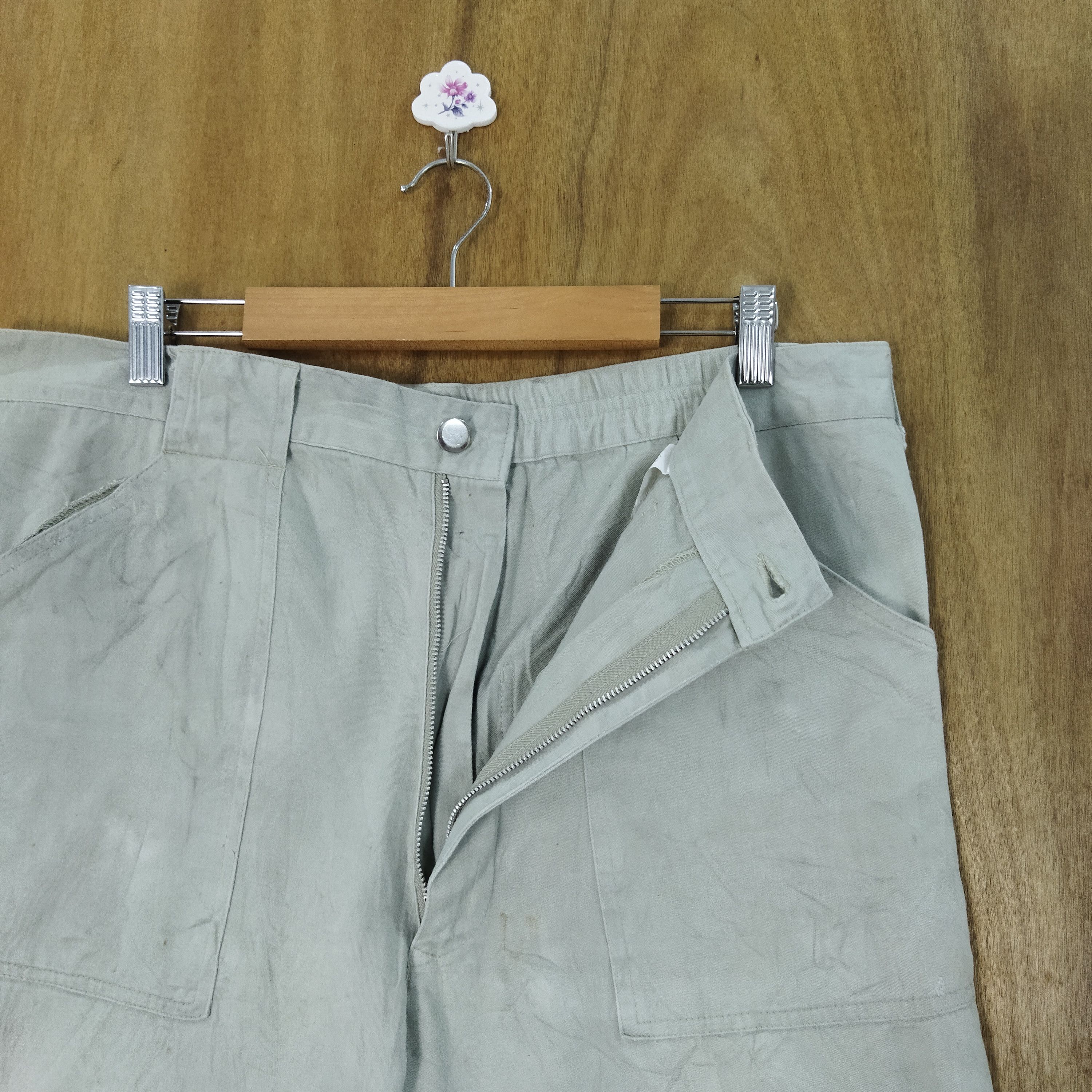Japanese Brand JAPANESE BRAND LIGHT GREEN BUSH PANTS Size US 34 / EU 50 - 6 Thumbnail