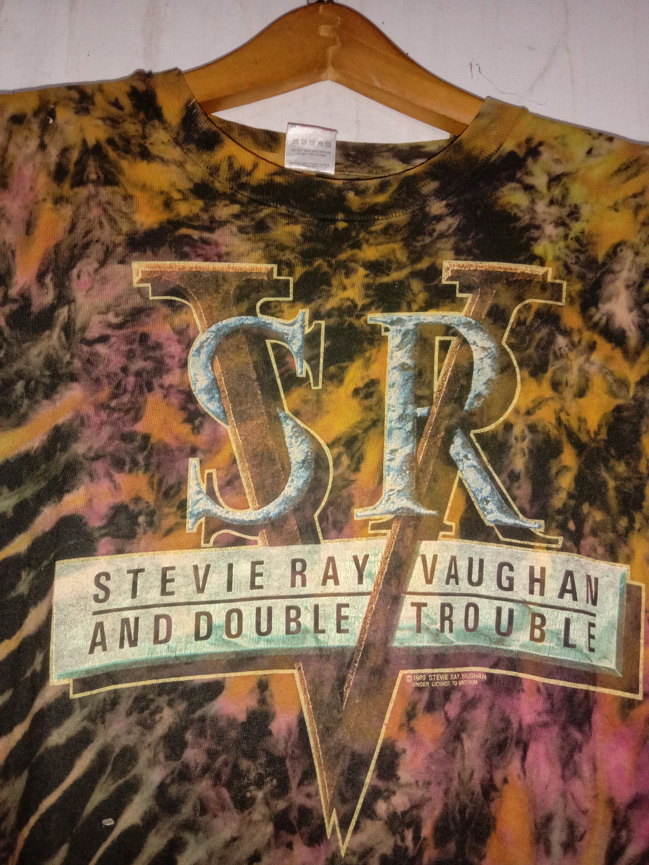 Band Tees 🌹 Stevie Ray Vaughan XL 🌹 Led Zeppelin Jimi hendrix Size US XL / EU 56 / 4 - 3 Thumbnail