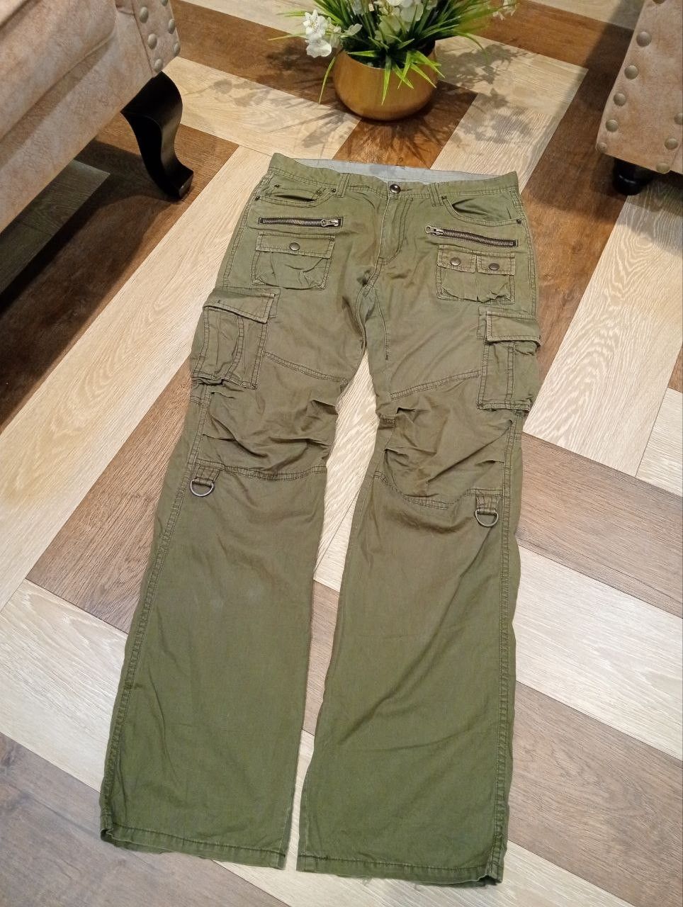 Japanese Brand JAPANESE EDGE RUPERT MULTIPOCKET CARGO PANTS Size US 32 / EU 48 - 2 Thumbnail