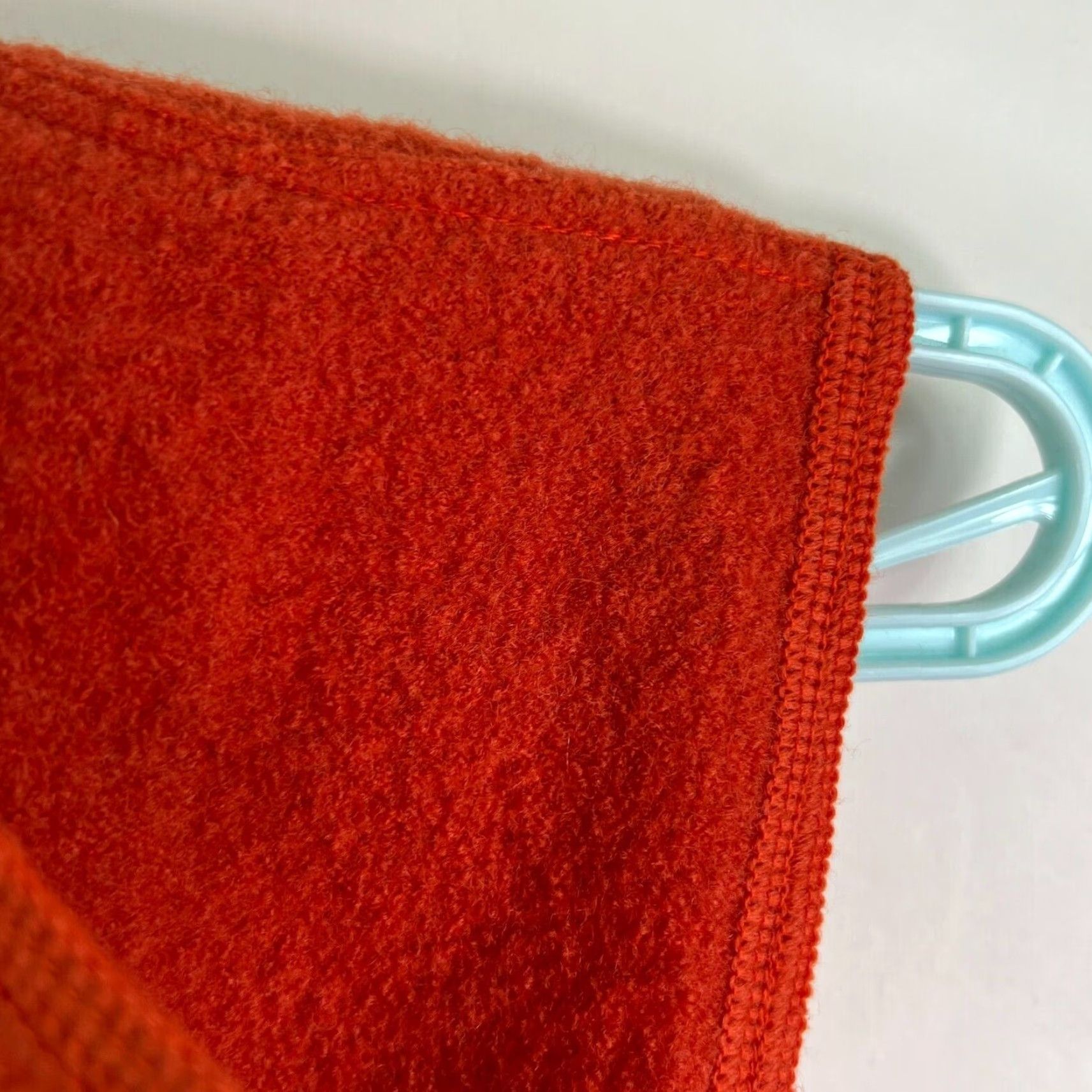 Jim Thompson VINTAGE Norm Thompson Cardigan Vest Women's L Burnt Orange Bohemian Wool NWT Size L / US 10 / IT 46 - 2 Thumbnail