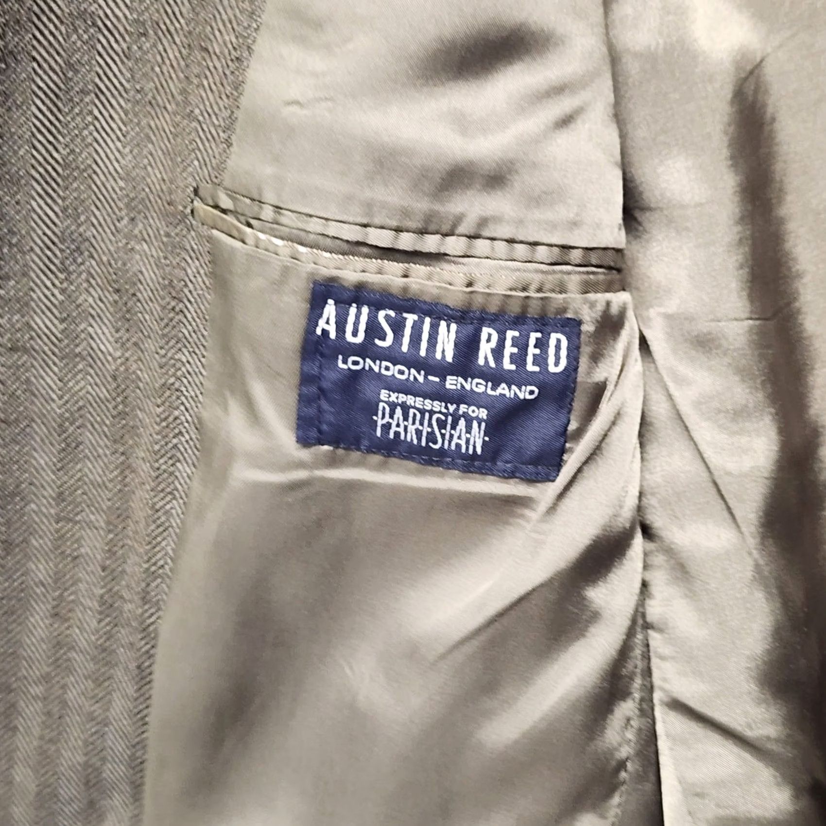 Austin Reed Austin Reed Mens Sport Coat Jacket Wool Brown Lined 42R Size US XS / EU 42 / 0 - 5 Thumbnail