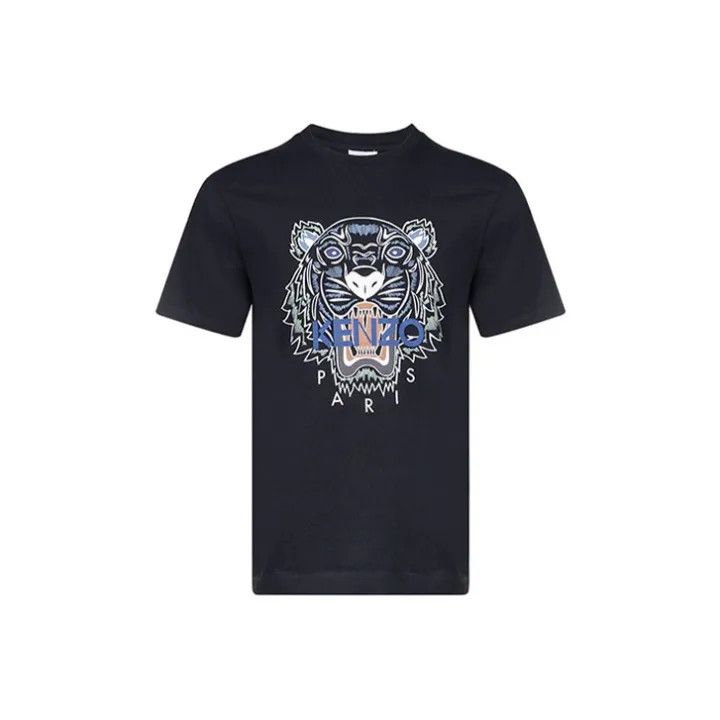 Kenzo KENZO Tiger Graphic Black Short Sleeve T-Shirt 0079 Size US S / EU 44-46 / 1 - 1 Thumbnail