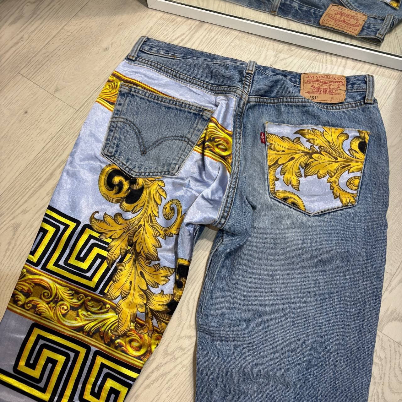 Levi's Women’s Levi’s custom jeans Size:34x34 Size 34" / US 12 / IT 48 - 3 Thumbnail