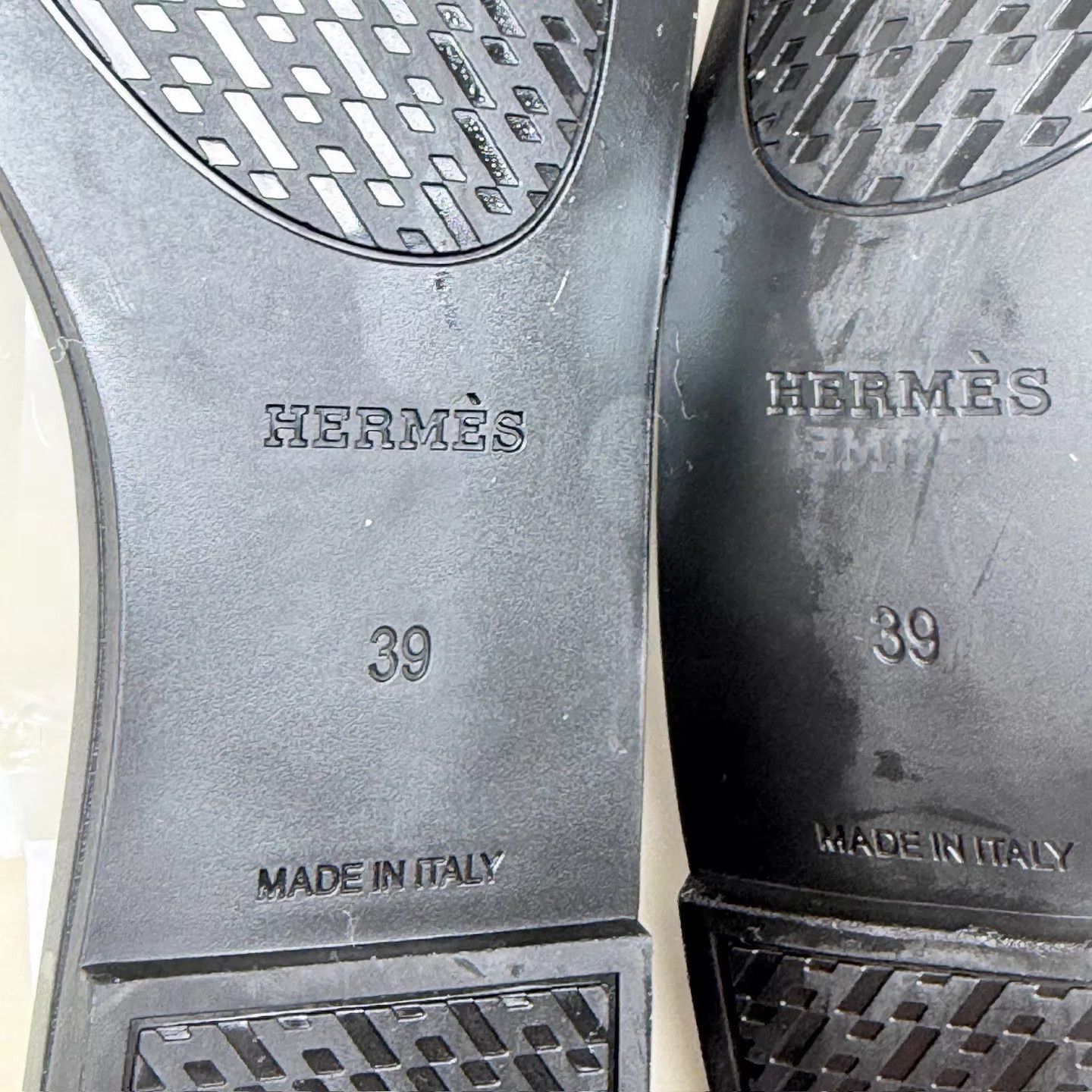 Hermes Hermes Black Pig Nose Slippers 39 95 New Size US 8.5 / IT 38.5 - 7 Thumbnail