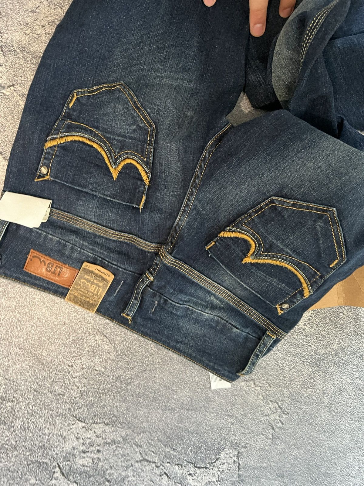 Vintage RARE Vintage LTB Skinny Underground Jeans Size US 27 - 10 Thumbnail