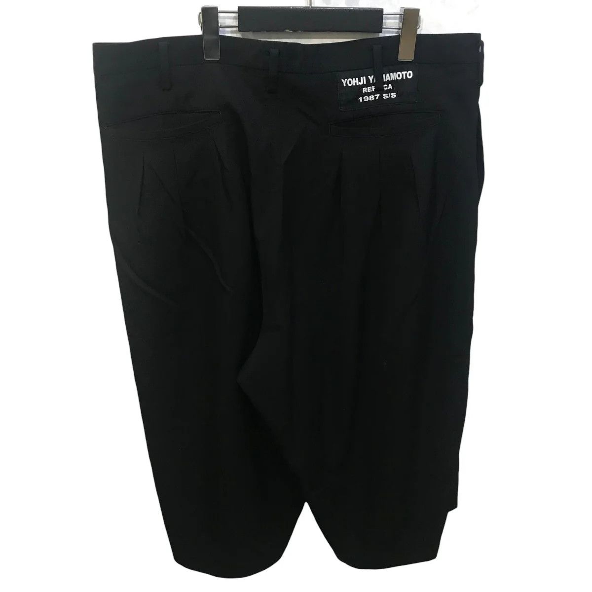 Yohji Yamamoto Yohji Yamamoto pour homme Cutout Tucked Wide Pants Size US 35 - 2 Thumbnail