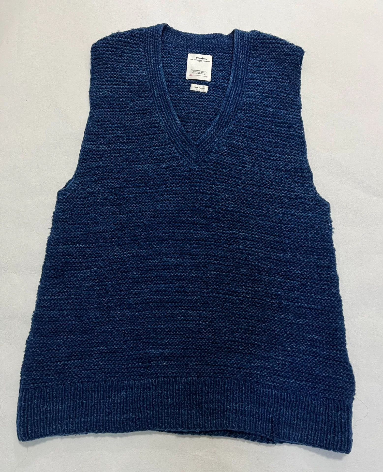 Visvim VISVIM 19AW TOLEDO V-NECK VEST HAND-KNIT Size US L / EU 52-54 / 3 - 1 Thumbnail