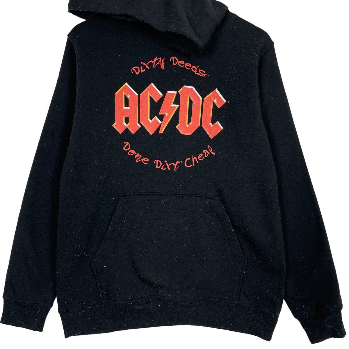 AC/DC × Band Tees 💥AC/DC COVER ALBUM PULLOVER HOODIE SWEATER Size US M / EU 48-50 / 2 - 5 Thumbnail