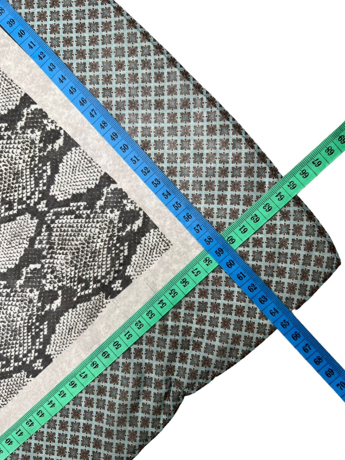 Japanese Brand Jeanasis Handkerchief Neckerchief Bandana Pocketsquare Size ONE SIZE - 5 Thumbnail