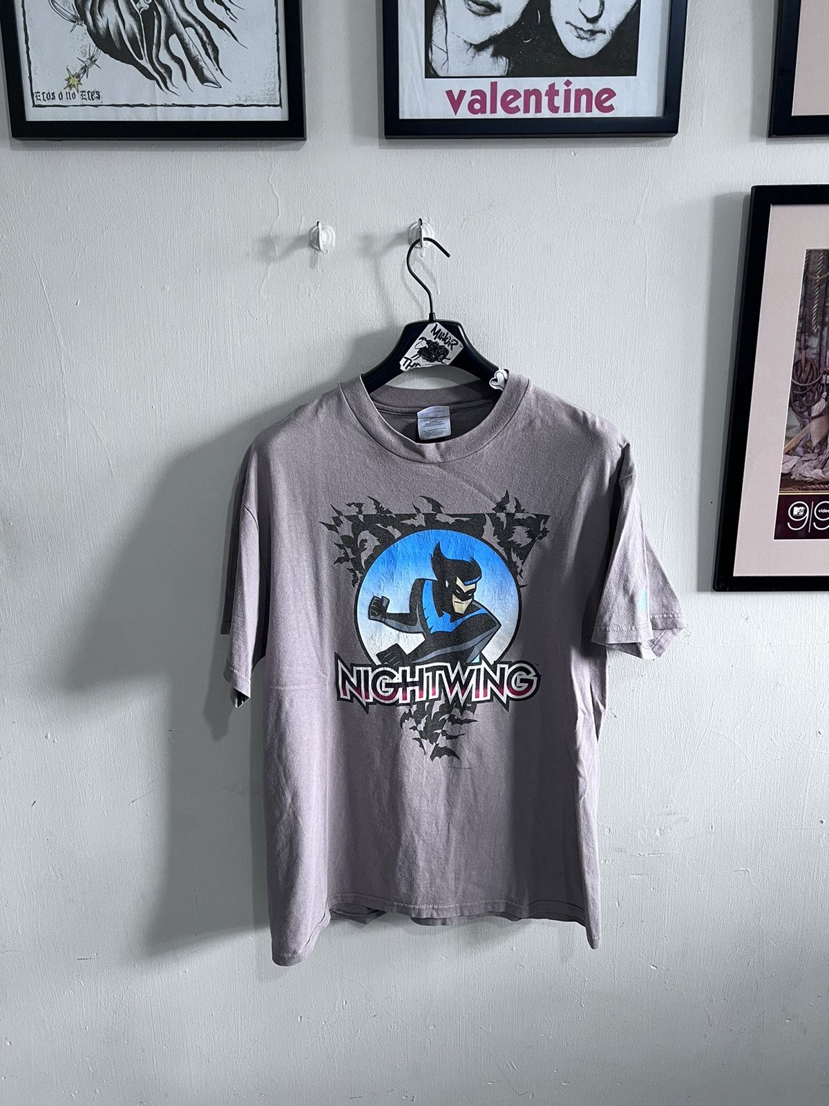DC Comics × Vintage Nightwing 90s tshirt Size US L / EU 52-54 / 3 - 1 Thumbnail