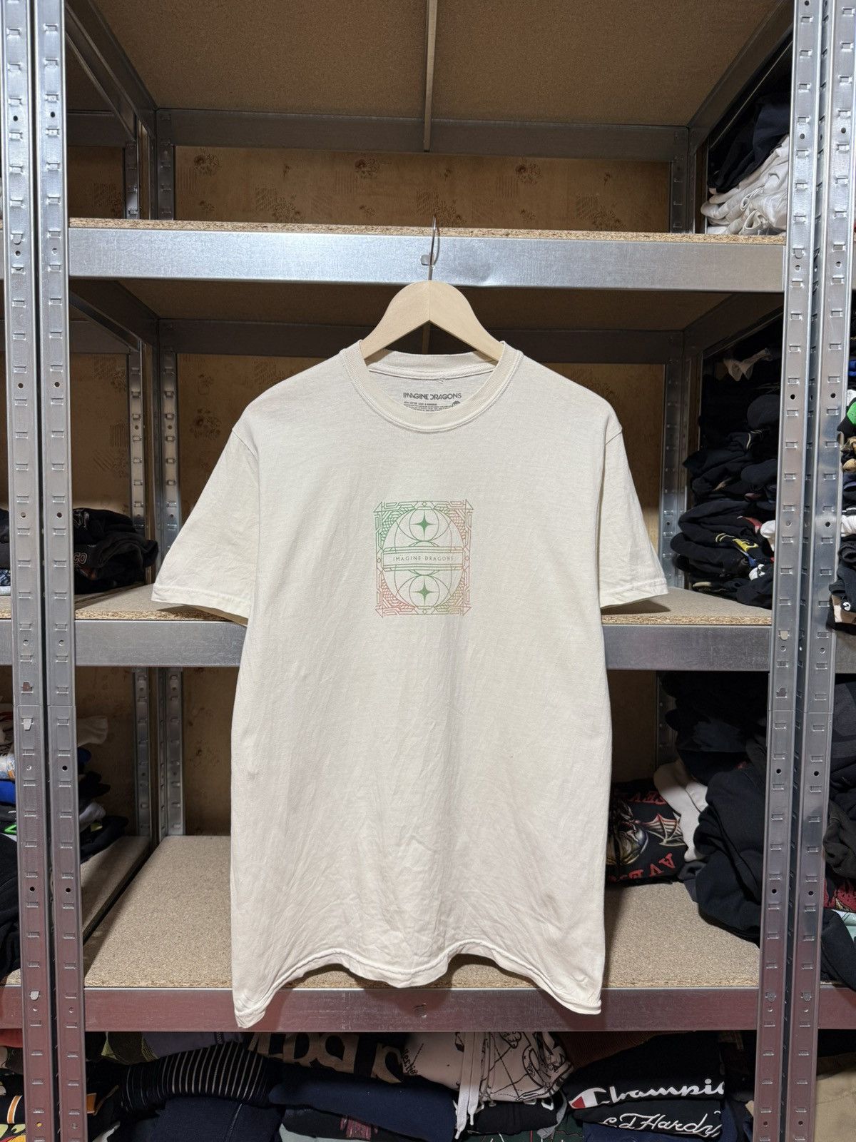 Band Tees × Vintage Vintage Imagine Dragons Loom World Tour 2024 T-Shirt Y2K Size US S / EU 44-46 / 1 - 1 Thumbnail