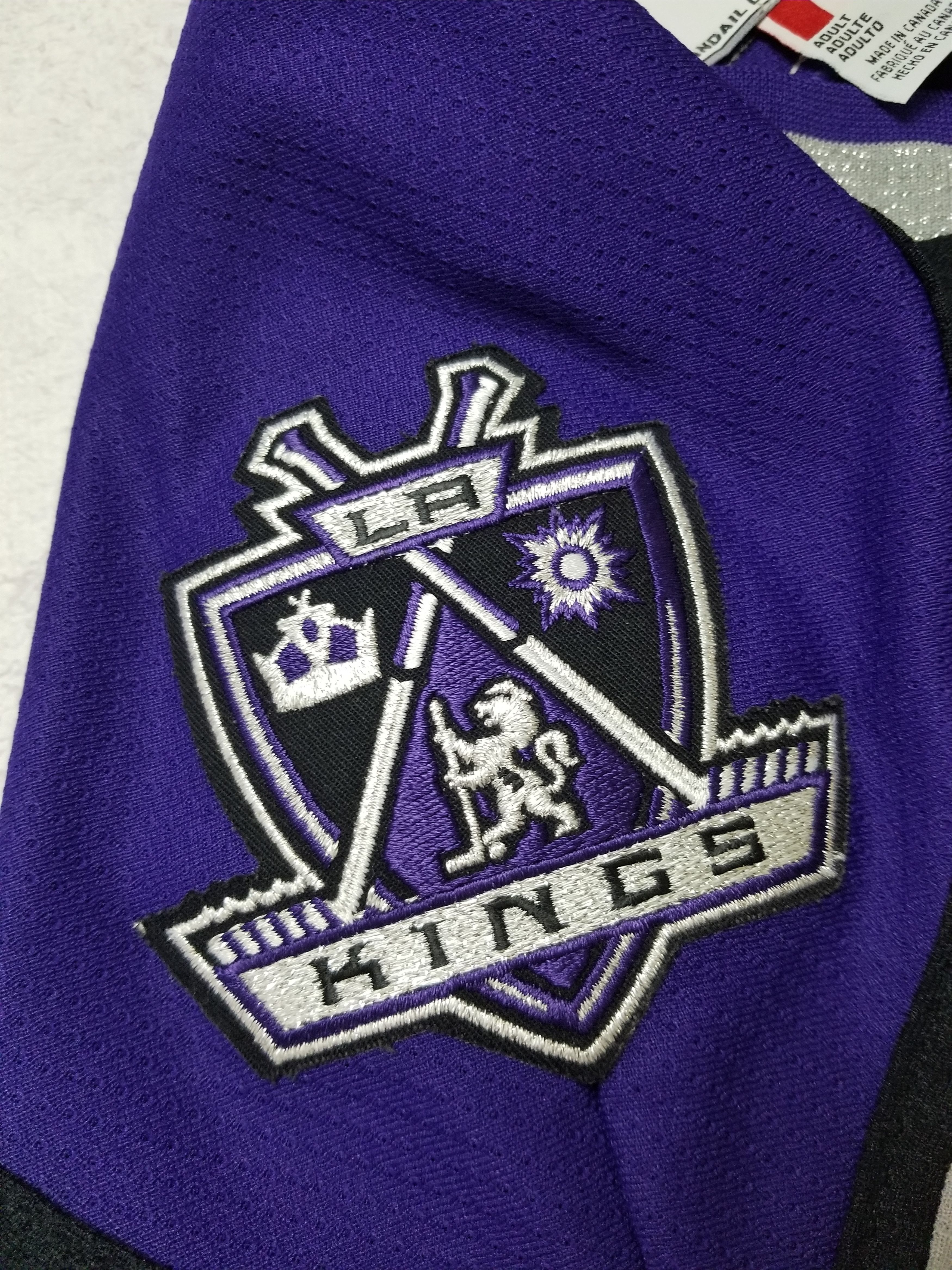 Koho Vintage KOHO Air Knit NHL Los Angeles LA Kings Crown Jersey Size US M / EU 48-50 / 2 - 9 Thumbnail