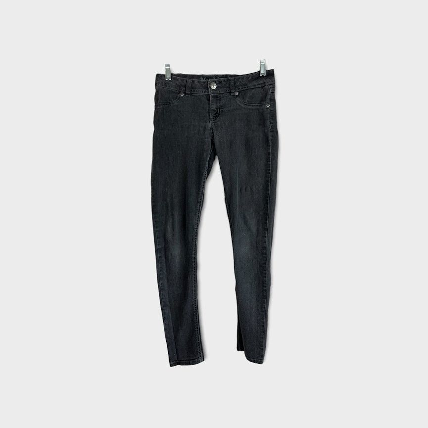Vintage Mudd | Skinny Jegging Black Faded Rinse | Size 3 Size 26" / US 2 / IT 38 - 5 Thumbnail