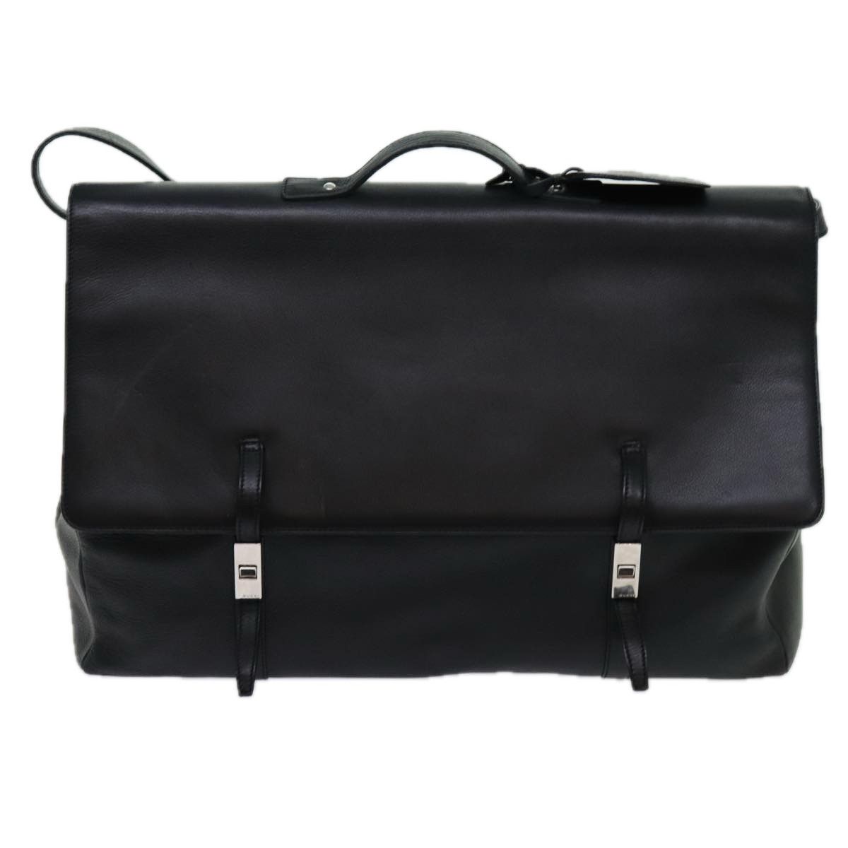 Gucci Jackie Black Leather Travel Bag (Pre-Owned) Size ONE SIZE - 1 Thumbnail