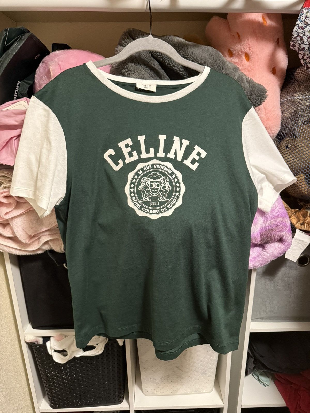 Celine Celine 16 Rue Vivienne Tshirt Size US XL / EU 56 / 4 - 1 Thumbnail