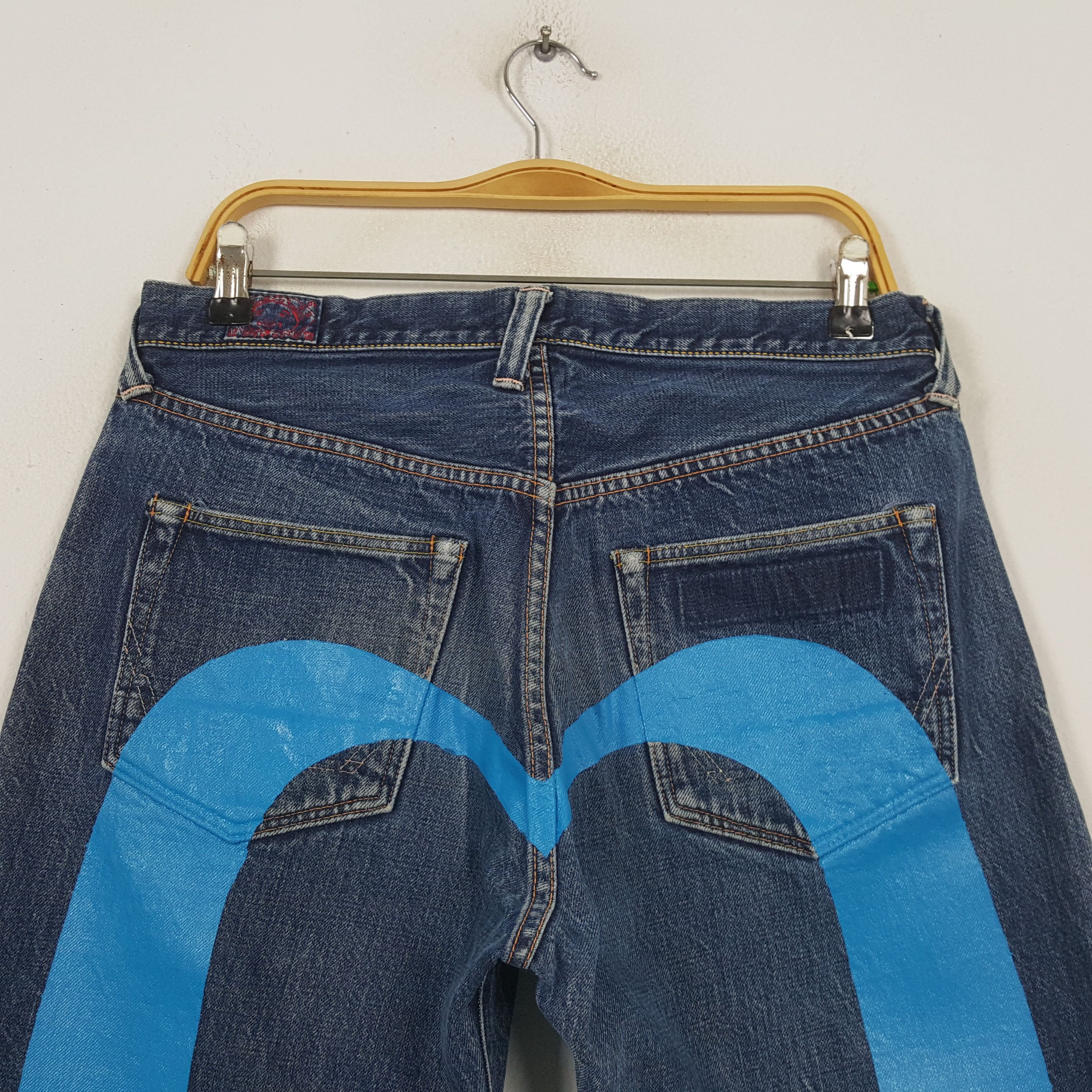Evisu Vintage Evisu Japanese Brand Daicock Custom Jeans RR9 Size US 32 / EU 48 - 2 Thumbnail