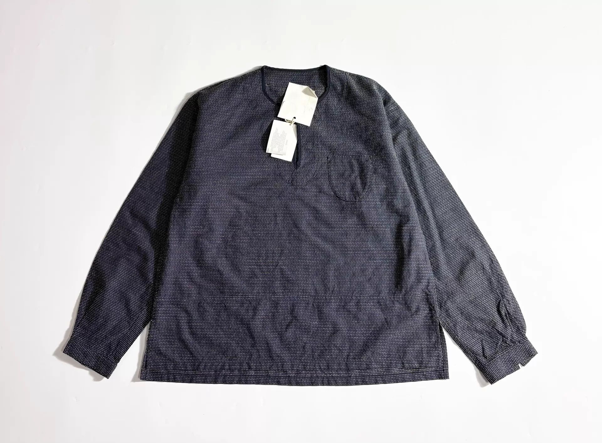 Visvim Visvim ICT Tunic Sashiko Shirt (2) 99.99 New Size US M / EU 48-50 / 2 - 1 Thumbnail