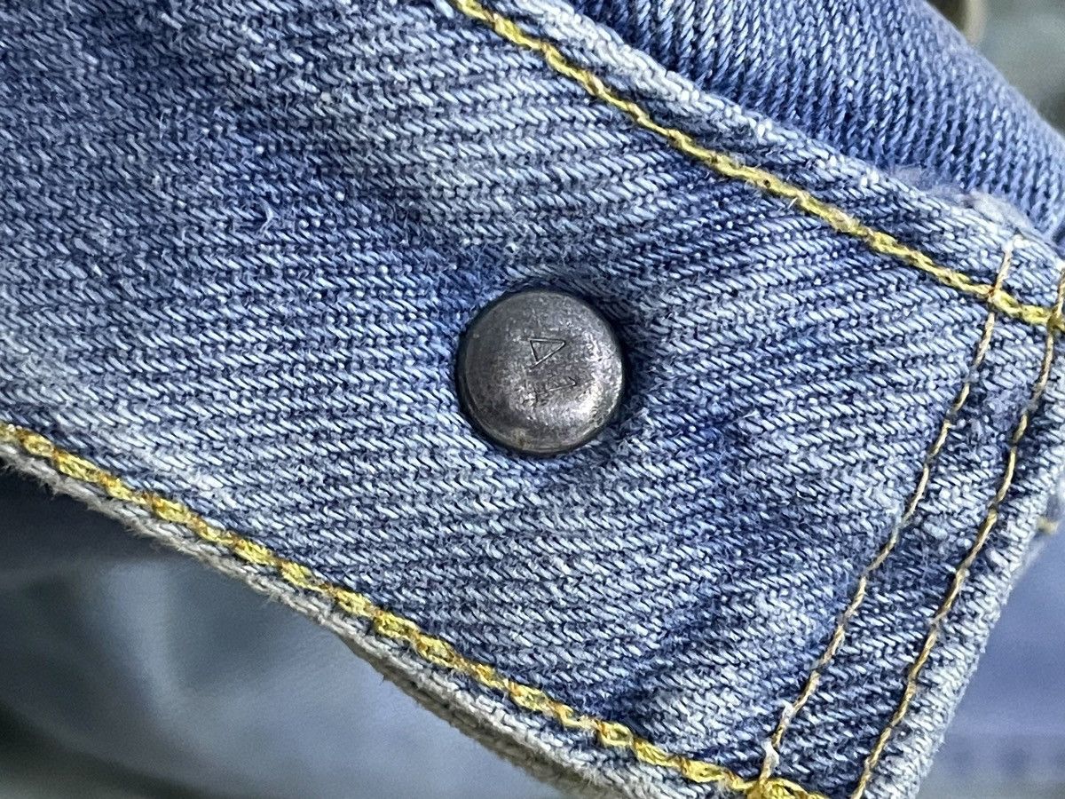 Lee × Vintage Vintage 60s 70s Lee Riders Muddy Jeans Size US 32 / EU 48 - 21 Thumbnail