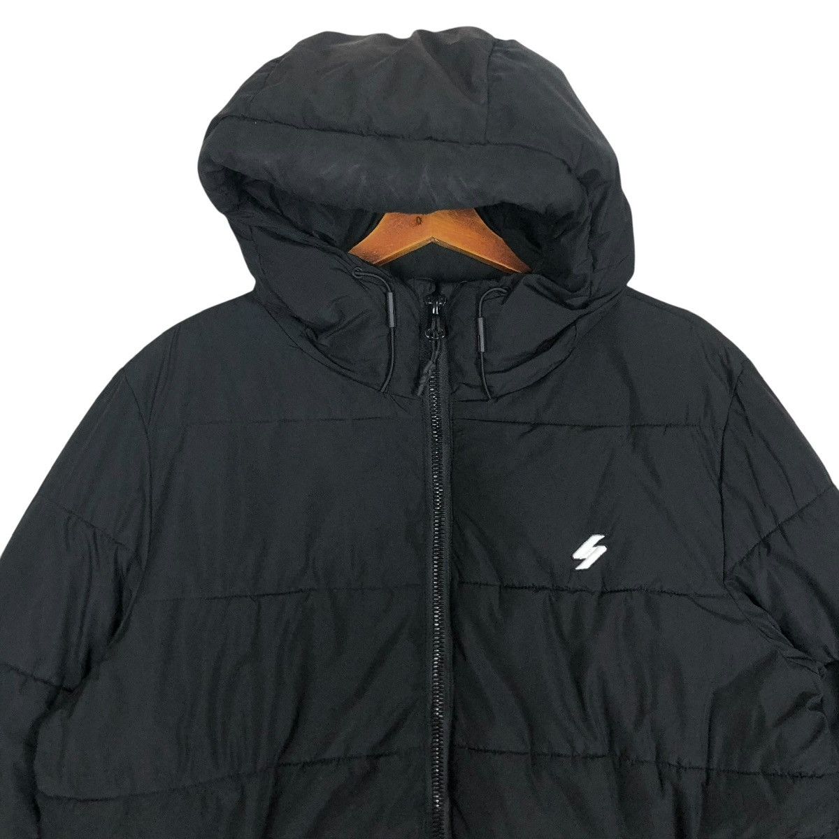 Superdry Vintage Superdry Hooded Puffer Down Jacket - Japanese Brand Size US M / EU 48-50 / 2 - 7 Thumbnail