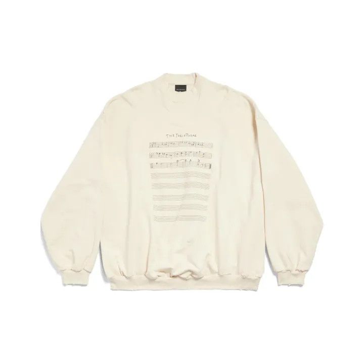 Balenciaga Balenciaga Vintage Logo Print Long Sleeve Sweatshirt 0079 Size US M / EU 48-50 / 2 - 1 Thumbnail