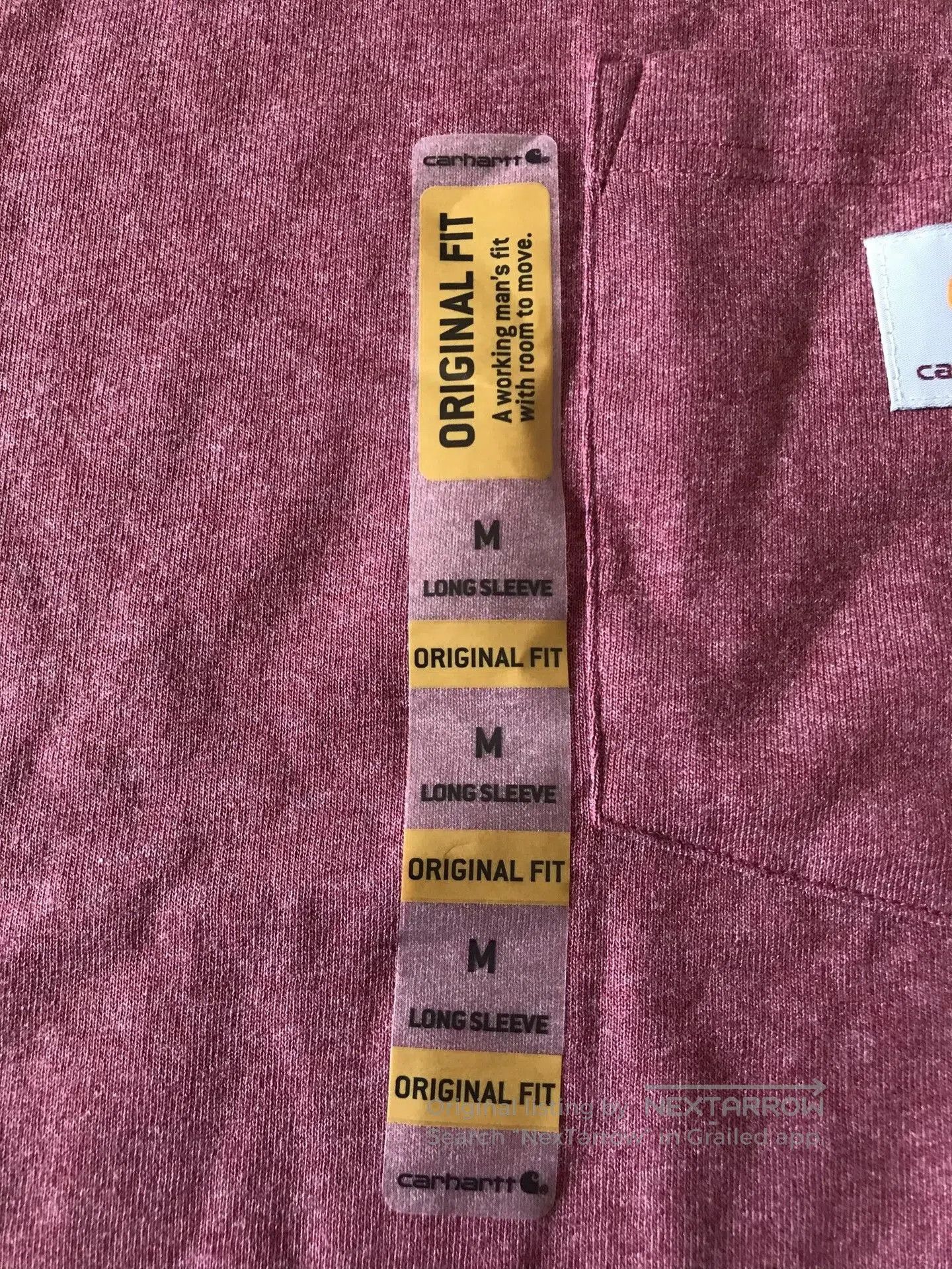 Carhartt Carhartt K126 R19 Long Sleeve T. Size US M / EU 48-50 / 2 - 6 Thumbnail