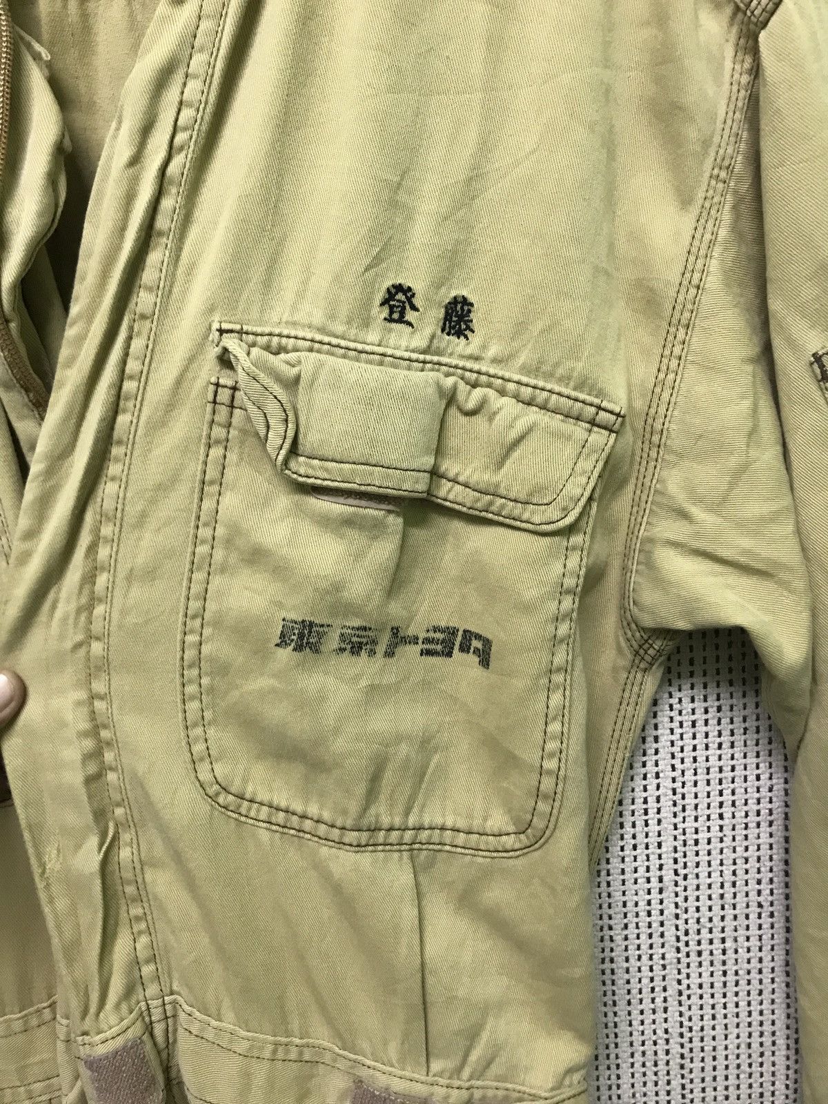 Japanese Brand ‼️ vintage overall toyota tecno workers jacket Size US 31 - 9 Thumbnail