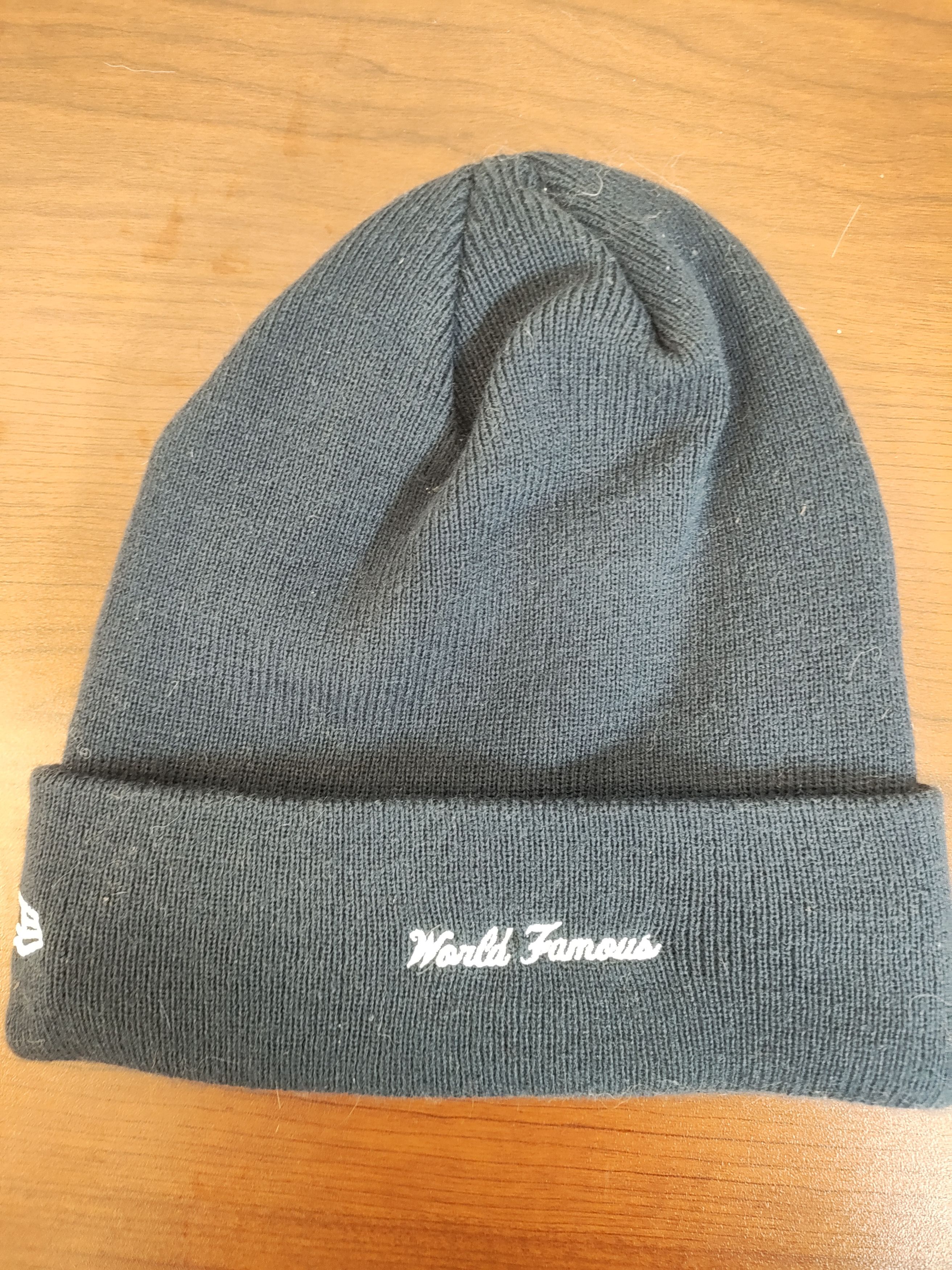 Supreme 2024 F/W Supreme/New Era beanie Navy Size ONE SIZE - 2 Thumbnail