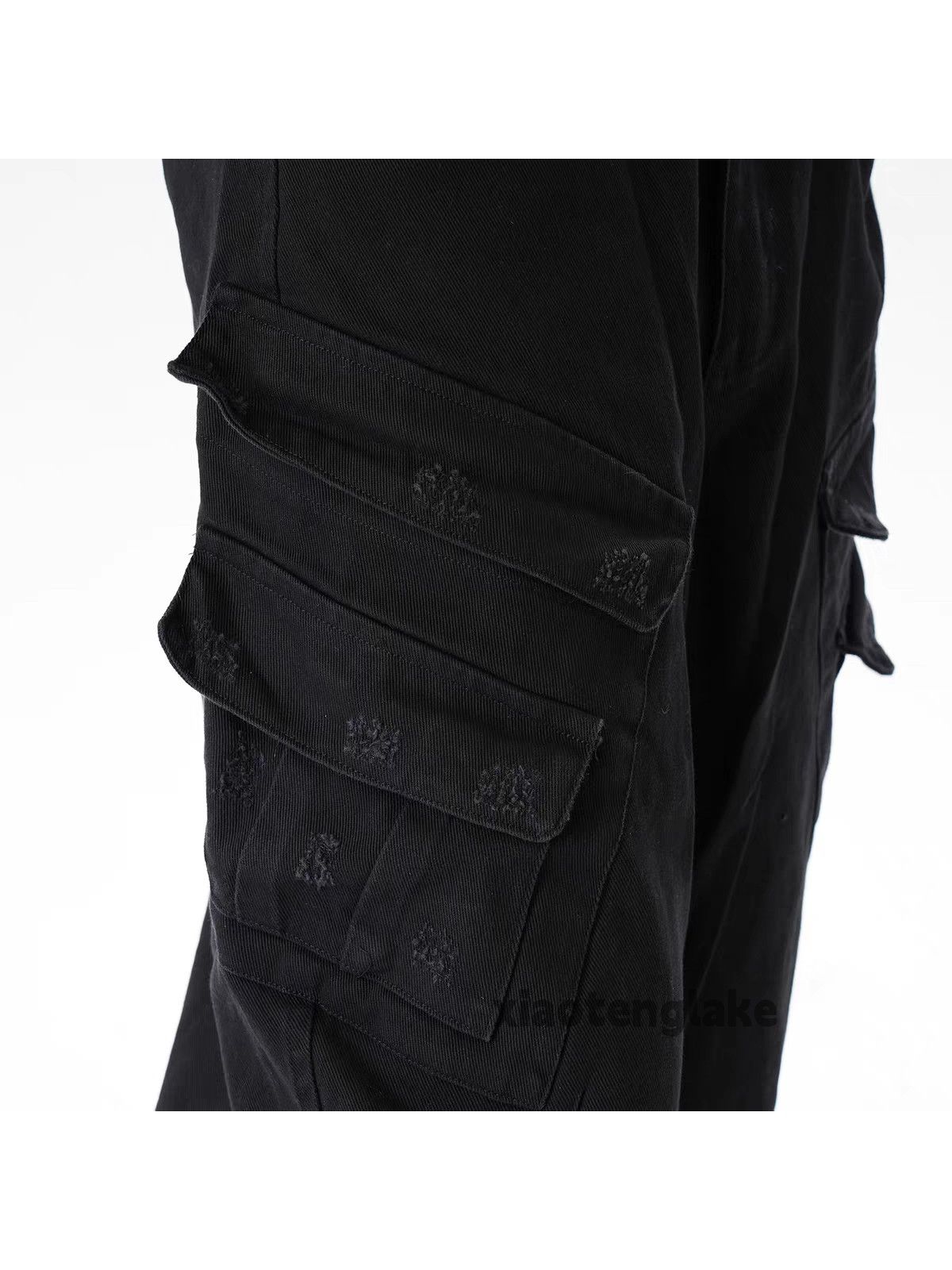 Vintage xtl utility loose baggy hiphop military tactical cargo pants Size US 34 / EU 50 - 6 Thumbnail