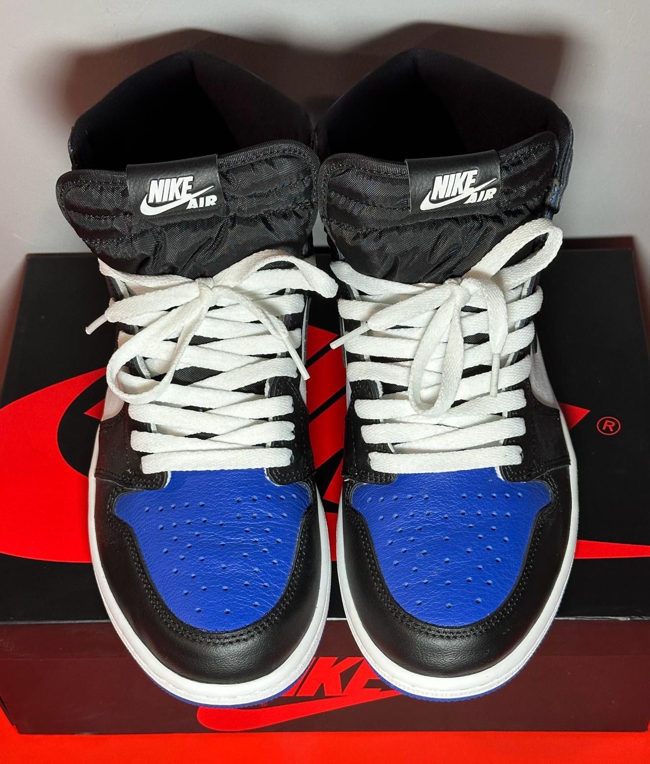 Jordan Brand Size 9 - Jordan 1 Retro OG High Royal Toe Size US 9 / EU 42 - 2 Thumbnail