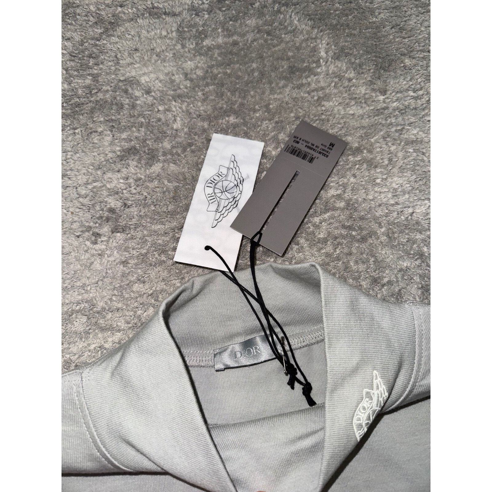 Dior Dior Air Jordan Turtleneck Cotton Shirt Sweater M Medium Size US M / EU 48-50 / 2 - 4 Thumbnail