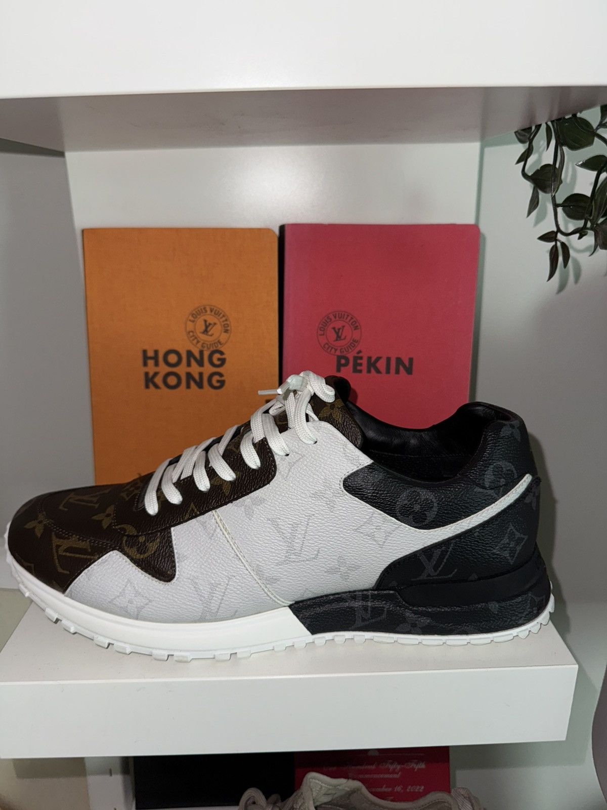 Louis Vuitton LOUIS VUITTON Run Away Sneakers 'Multi-color Logo Monogram' Size US 9 / EU 42 - 9 Thumbnail