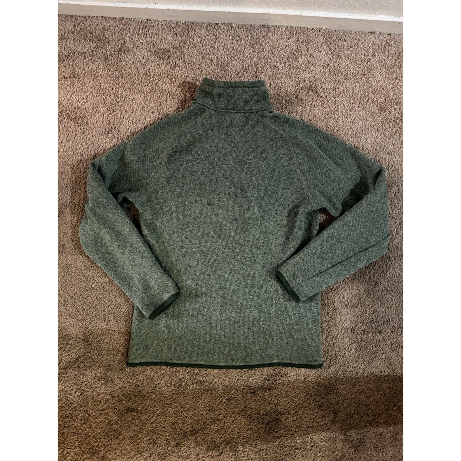 Patagonia Patagonia Women’s Forest Green Fleece Jacket Size Large Size L / US 10 / IT 46 - 3 Thumbnail