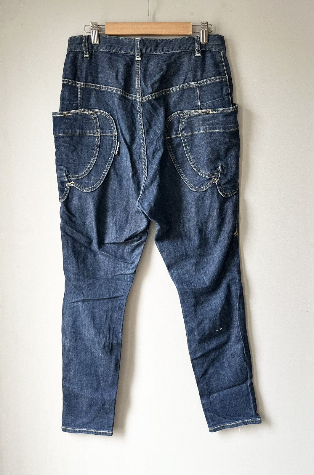 mercibeaucoup Mercibeaucoup by Issey Miyake drop crotch denim Jeans Size US 30 / EU 46 - 9 Thumbnail