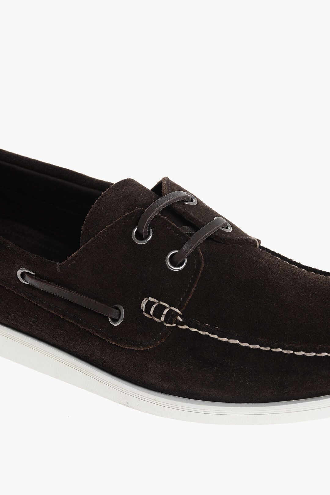 Church's og1mm0325 Suede Boat Shoes in Dark Brown Size US 11 / EU 44 - 4 Thumbnail
