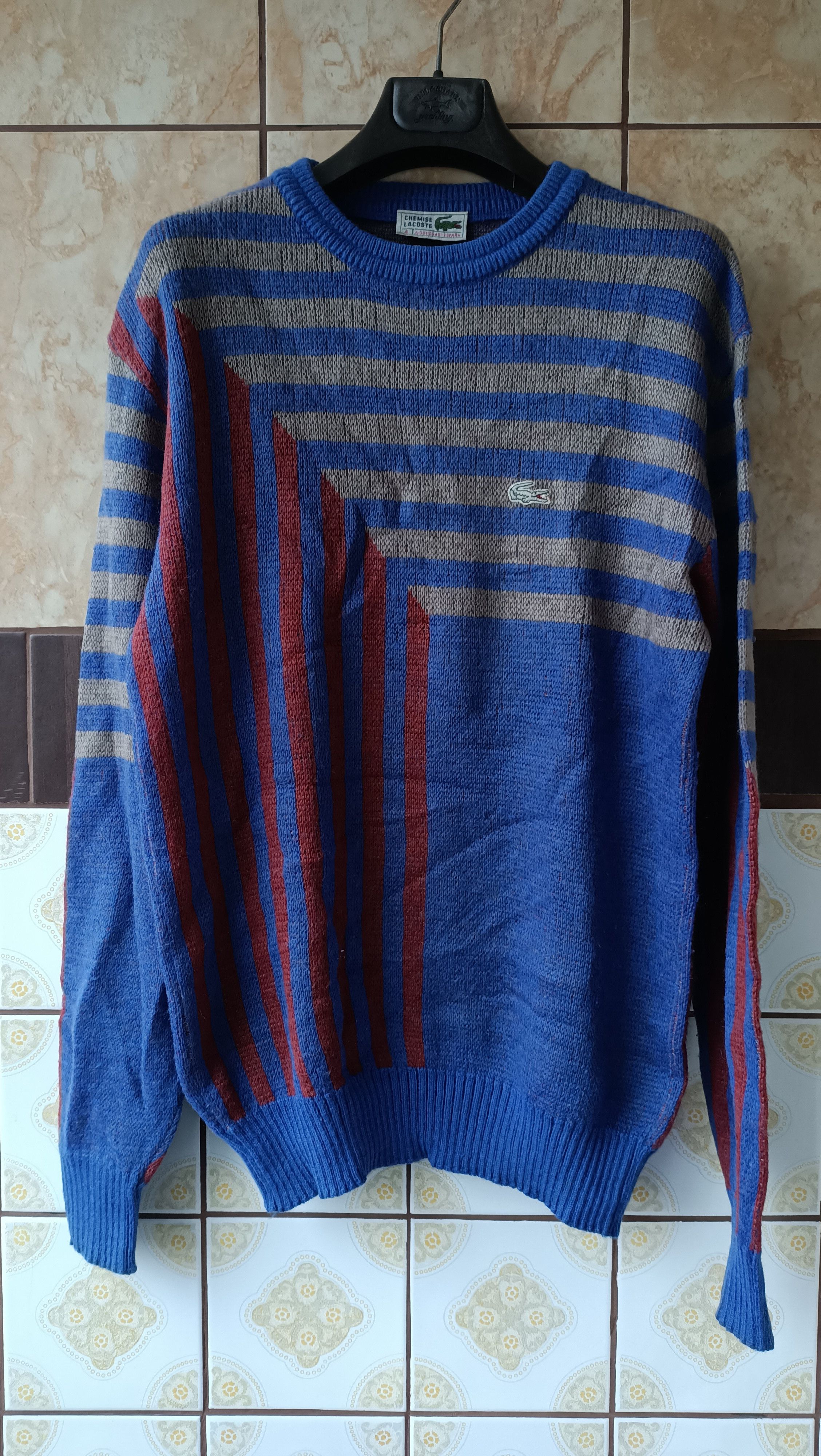Lacoste Vintage Lacoste sweater Size US M / EU 48-50 / 2 - 1 Thumbnail