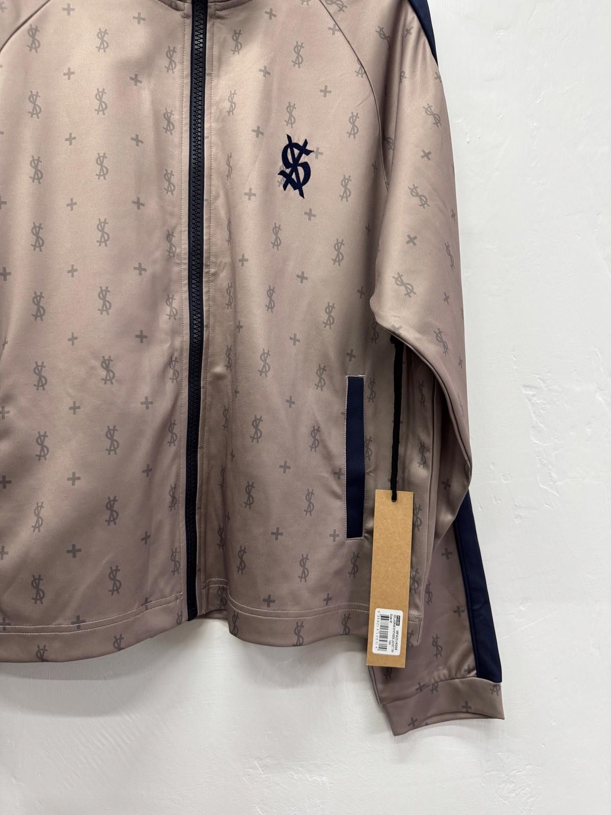Ksubi new ksubi mens jacket medium m shirt tan navy blue poly Size US M / EU 48-50 / 2 - 3 Thumbnail