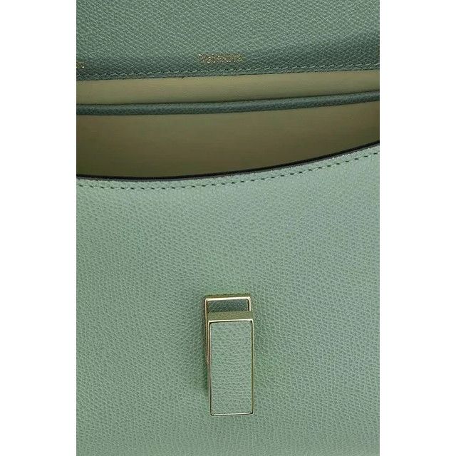 Valextra VALEXTRA Iside Mini green Leather Top Handle Bag New Size ONE SIZE - 4 Thumbnail
