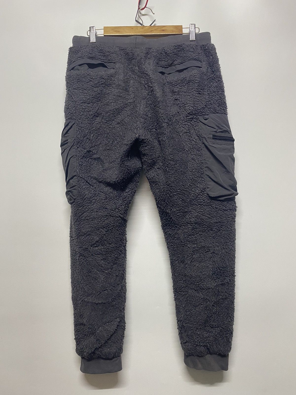 Japanese Brand Find Out Jogger Multi Pocket Cargo Outdoor Sherpa Fleece Size US 32 / EU 48 - 2 Thumbnail