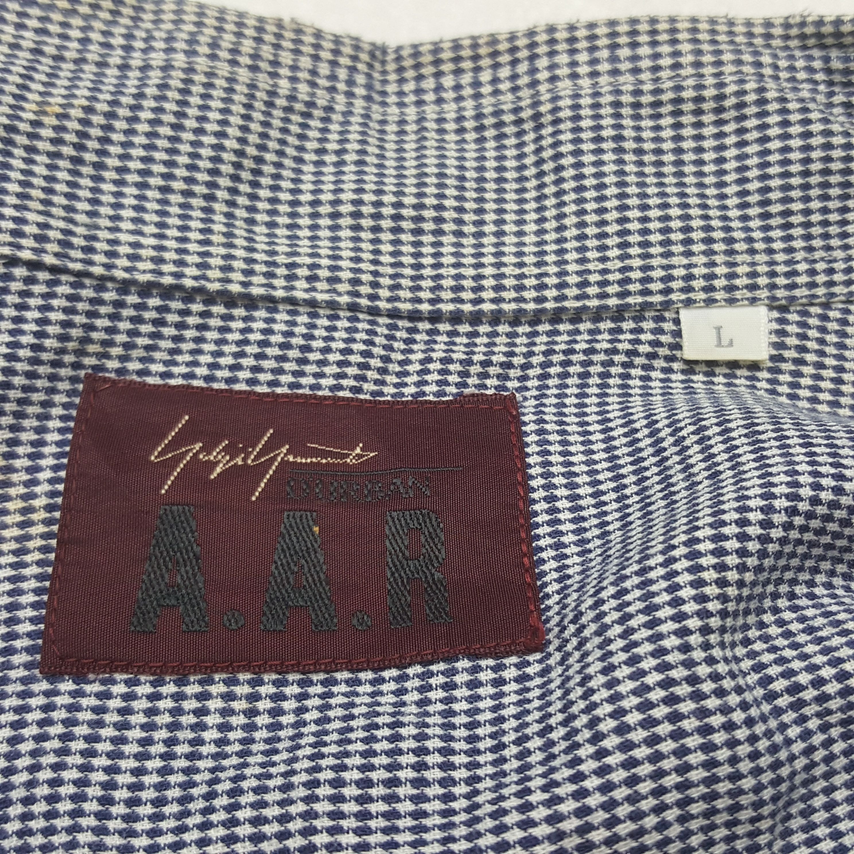 Yohji Yamamoto Vintage A.A.R. by Yohji Yamamoto Button Up Shirt Size US M / EU 48-50 / 2 - 5 Thumbnail