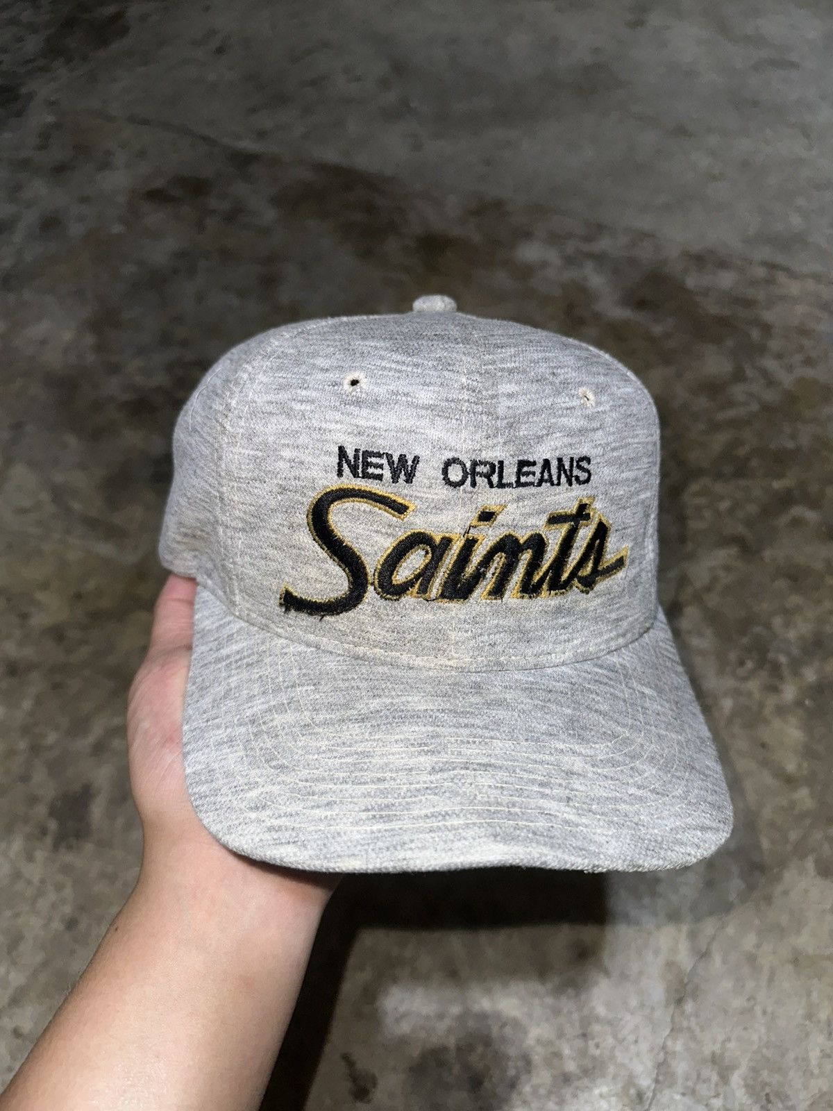 Sports Specialties × Vintage RARE Vintage New Orleans Saints Heather Script Size ONE SIZE - 1 Thumbnail