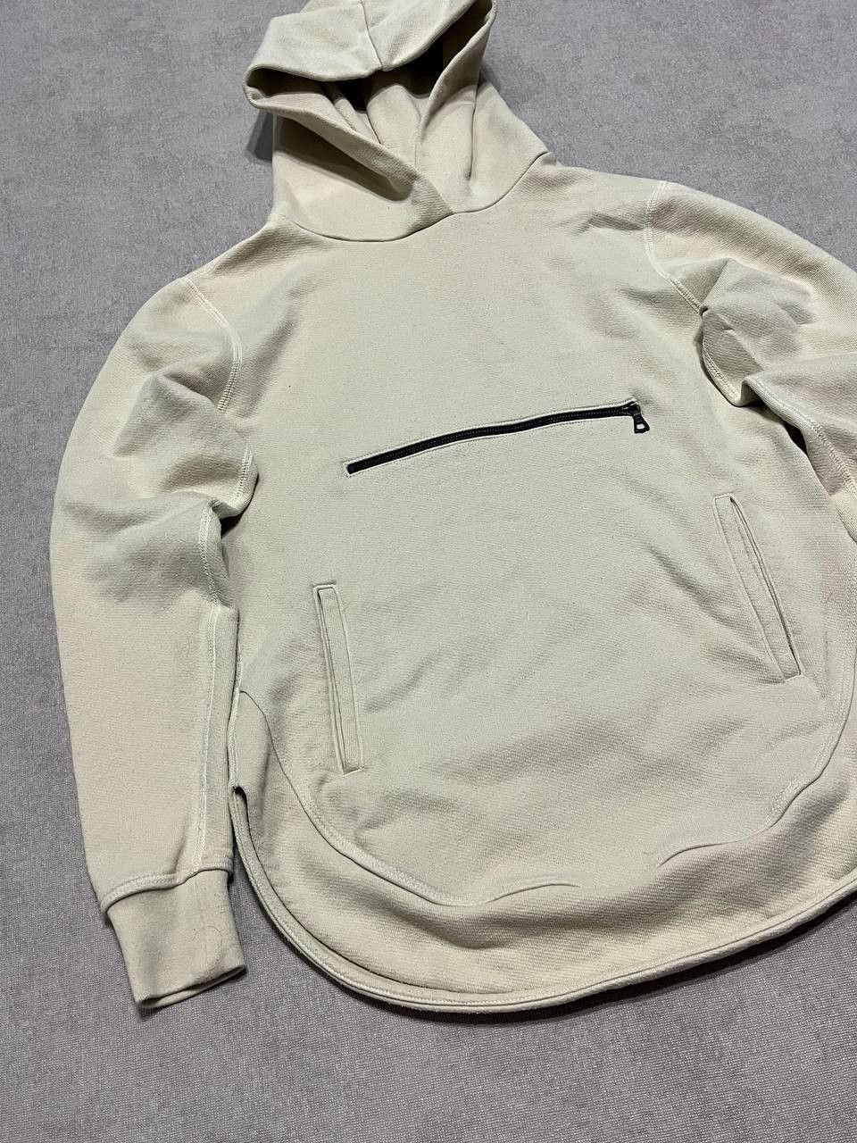 John Elliott John Elliott Beige Zip Pocket Women`s Hoodie Size 1 Size XS / US 0-2 / IT 36-38 - 5 Thumbnail
