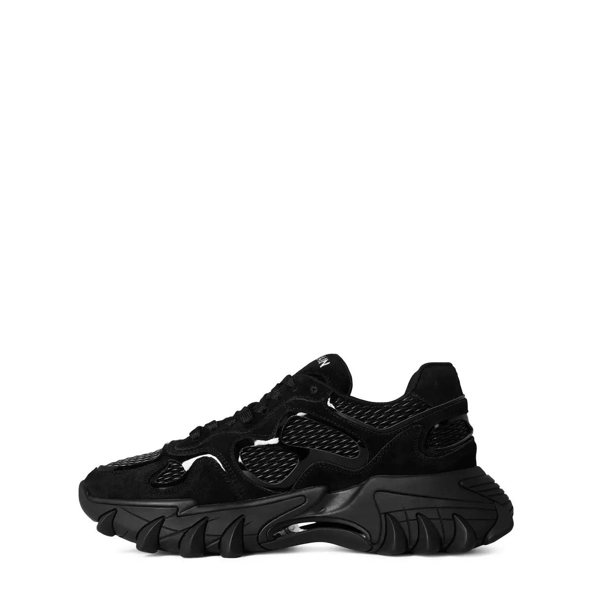 Balmain o1s1wg110425 B-East Low-Top Sneakers in Black Size US 12 / EU 45 - 3 Thumbnail
