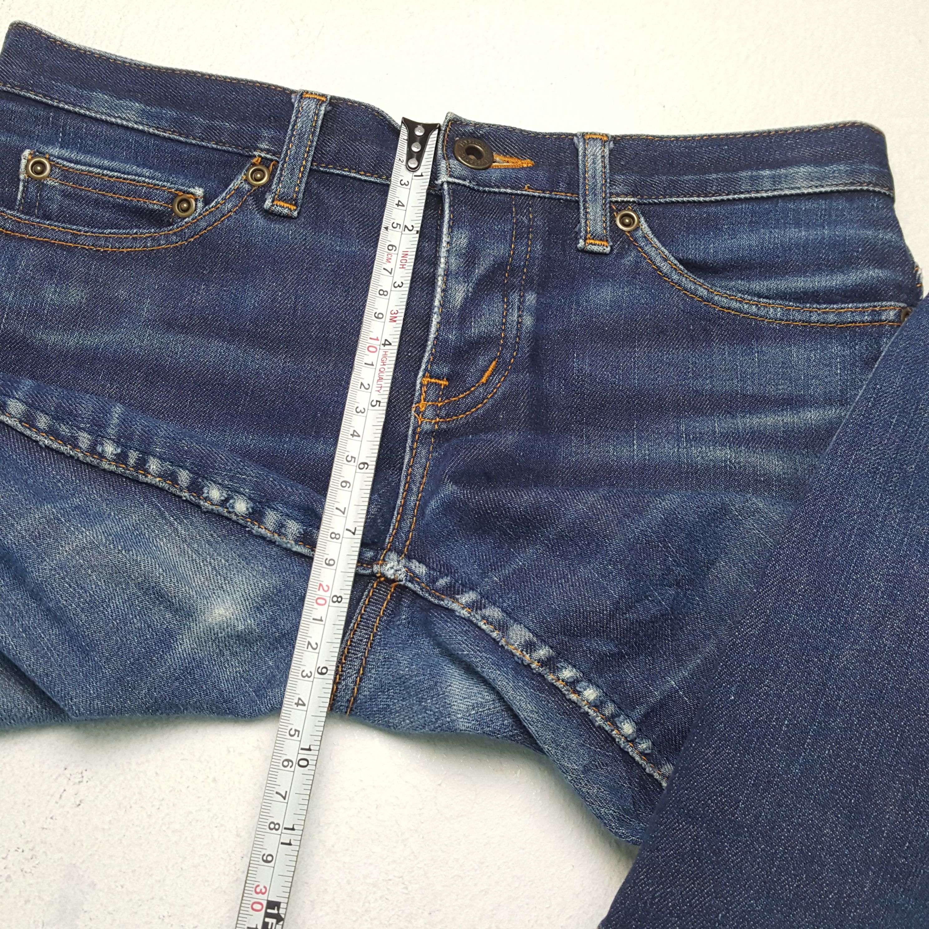 Hysteric Glamour × Japanese Brand × Vintage HYSTERIC GLAMOUR Japanese Brand Custom Art Style Jeans Size 29" - 8 Thumbnail