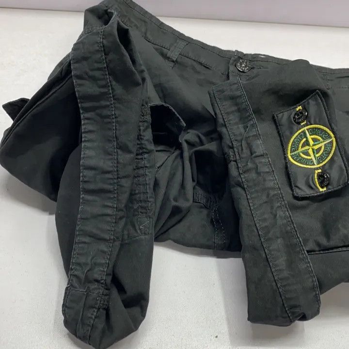 Stone Island Stone Island Black Casual Shorts for Men -2506 Size US 32 / EU 48 - 7 Thumbnail